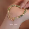 Pulsera de Bambú Guofeng Xiangyun Juego de 6 Piezas para Mujer Famosa en Línea Nicho Simple Alto Valor de Belleza Pulsera de Nuevo Estilo Chino