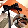 Grampo Presilha Laço Fita Doce Verão Super Fada Elegante Elegante Primavera Presilha Cabeça de Trás Grampo de Cabelo Acessório de Cabeça Mulheres