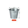 Balde de imitação de lata pequeno Balde de flores Balde de flores Plantação verde Conjunto de plantio carnudo Vaso Balde decorativo de mesa Mini vaso de flores de plástico