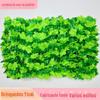 Guirlanda de pétalas artificiais verde pura San Pajie, diâmetro da pétala 6,5 cm, comprimento 100 cm, guirlanda de poliéster