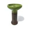 Proveedores de Fabricantes Transfronterizos Suministran Accesorios para Shisha Árabe Olla de Cerámica para Fumar Tazón de Shisha Cabeza de Cerámica Soplar