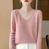 Atacado transfronteiriço de malha feminina premium, gola V sem costura, manga longa, top base emagrecedor