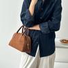 Bolso Retro de Otoño e Invierno para Mujer, Gran Capacidad, Diseño de Nicho, Bolso Tote Boston Versátil de Gamuza, Estilo para Viajes Diarios
