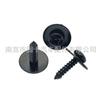 Tornillo autorroscante para coche adecuado para BMW Benz negro tornillo de guardabarros parachoques tanque de agua aceite parte inferior tornillo de guardabarros