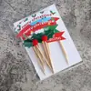 Decoração de Bolo de Natal Estilo Ins Coreano Encaixável Boneco de Neve Árvore Aniversário Criativo Encaixável Decoração de Festa de Sobremesa