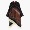 Nuevo Chal Bufanda Jacquard Versátil para Otoño e Invierno, Chal de Doble Cara de Imitación Cachemir, Artículo Popular de Moda Europeo y Americano