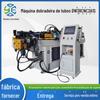 Yonger Machinery Máquina de Dobrar Tubos Totalmente Automática Personalizada para Tubos Redondos e Quadrados, Máquina CNC Servo de Dobrar Tubos