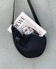 Nueva Bolsa Media Luna de Axila Estilo Urbano Tela Oxford Bolso de Mujer Ligero Casual Bolso Dumpling Moderno Combinable Bolso de Hombro Cruzado