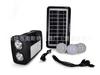 Luz de Emergência Solar Portátil de Carregamento de Grande Capacidade usb Luz de Acampamento Iluminação de Painel de Carregamento Solar ao Ar Livre