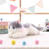 Boneca de pelúcia de gato de imitação, ornamentos de boneca de gato, presente de aniversário criativo, ornamentos de sofá e cama, uma geração de pelo