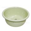 Lavabo Redondo Grueso de Color Caramelo de 25 cm Lavabo para Bebé Lavabo para Niños Lavabo de Plástico para el Hogar Lavabo para Lavar Verduras