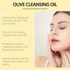 Ouhoe Aceite Limpiador de Oliva Suave, Hidratante y Cuidado Suave para la Piel, Aceite Limpiador Facial y Desmaquillante de Labios