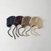 Gorros Japoneses y Coreanos para Bebé Otoño e Invierno Nuevos Lindos Gorros de Punto con Protección para las Orejas para Niños y Niñas Cálidos Gorros de Lana para Bebé