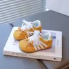 Zapatillas para niñas 2025 otoño nuevo retro infantil rojas alemanas de entrenamiento para niña malla transpirables deportivas