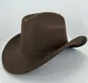 Sombrero Panama de Fieltro de Color Sólido de Invierno Transfronterizo, Sombrero Retro Británico, Sombrero Casual Unisex para Caballero