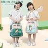 Mochila Escolar de Dibujos Animados de Moda y Alta Apariencia para Niños y Niñas de Preescolar, Ligera, Protectora de la Columna, Reduce la Carga, Antideslizante, Resistente al Desgaste, Mochila Infantil, Linda