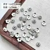 Bandeja Espaciadora de Flor Calada de Plata Antigua Retro Sombrero de Flor Material para Abalorios Hechos a Mano DIY Accesorios de Cuentas para Pulseras Collares Joyería