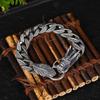 Atacado Pulseira de Prata Pura s925 Dragão retro Prata Tailandesa escama de dragão fecho de mola personalidade dominante corrente grossa masculina