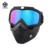 Gafas Protectoras Faciales Gafas Harley a Prueba de Viento Gafas de Protección Laboral Gafas de Sol Anti-Impacto para Motocicleta A Prueba de Viento y Antiempañantes