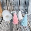 Vela Aromática Árvore de Natal Molde de Silicone DIY de Natal Difusor Gesso Sabão Artesanal Cubo de Gelo Ferramenta de Moagem