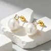 Collar Transfronterizo Más Vendido Europeo y Americano de Perlas de Imitación y Acero de Titanio para Mujer, Acero Inoxidable, Alta Calidad, Diseño de Nicho, Joyería Exquisita y Versátil