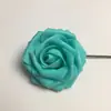 Venta al por mayor del fabricante Cabezas de Flores de Rosa Artificiales de 8 cm con Tallos, Soportes de Flores de Papel, Cabezas de Flores de Espuma, Accesorios de Flores para Cajas de Dulces de Boda