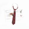 Corbata Roja para Mujer Estilo JK Japonés Estilo Perezoso Corbata Libre Estilo Universitario Corbata para Hombre DK Corbata a Rayas Accesorios para Camisa Moderno