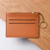 Soporte para Tarjetas Ultrafino Estilo Coreano Transfronterizo para Mujer Pequeño Multitarjetero Multifunción Llavero Monedero Soporte para Tarjeta de Estudiante