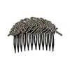 Peine para el Cabello Espiga de Trigo con Diamantes Completos, Modelo Nuevo de Celebridad de Internet 2026, Peine de Luxe de Gama Alta para Flequillos, Herramienta de Peinado, Herramienta Mágica para Ordenar el Cabello