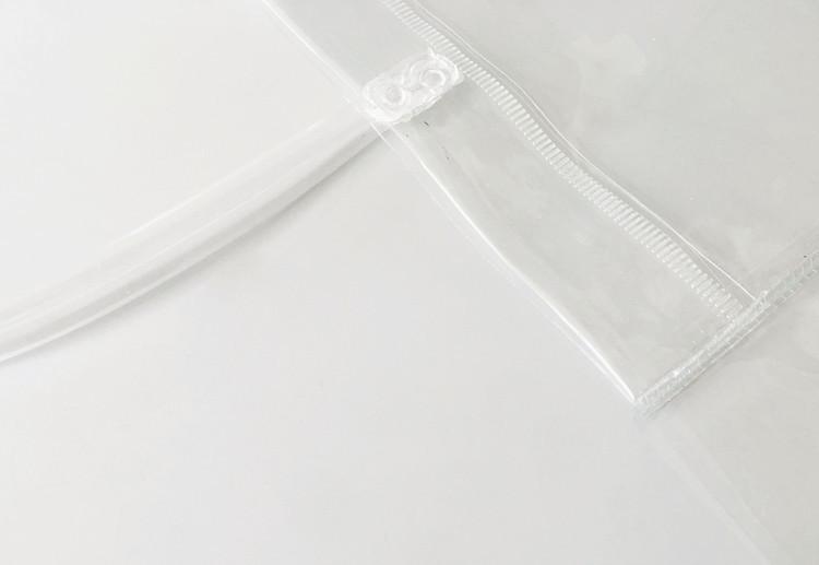 透明PVC手提袋塑料广告活动购物礼品袋 服装手提食品袋按扣袋