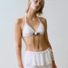 Bikini Sexy de Espalda Descubierta con Estilo de Chica Dulce y Picante, Realce para Busto Pequeño, Traje de Baño Estilo Falda Adelgazante para Vacaciones en la Playa para Mujeres