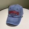 Gorra de béisbol con bordado de letras antiguas lavadas de AliExpress, moderna y personalizada para hombre y mujer.