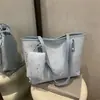 Bolsa de Ombro Casual Grande Capacidade com Laço Estampado de Bolinhas 2026 Nova Moda Tendência Bolsa Tote de Braço para Mulheres
