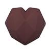 Molde de silicona para pastel con forma de diamante, ideal para hornear mousse de chocolate, herramienta para moler, molde para hornear, molde para pudín y pastel.