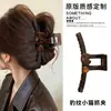 Pinza para el pelo grande y elegante de lunares estilo coreano para recogidos en la parte posterior de la cabeza, elegante accesorio para el pelo con forma de tiburón para niñas
