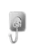 Gancho de Acero Inoxidable Pegatina Adhesiva Fuerte Pared Sin Taladro Soporte Puerta de Cocina Trasera Ventosa Colgante de Pared Sin Marcas Gancho Adhesivo Grande