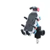 Soporte para Teléfono de Vehículo Eléctrico, Soporte de Navegación para Motocicleta, Pedal Amortiguador Antivibración, Soporte de Teléfono Pulpo Montado en Vehículo de Reparto