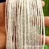 2.5*2.5mm piedra natural cuentas cuadradas pequeñas cuentas sueltas cuentas cuadradas de azúcar color turmalina Cristal de fresa amatista cuentas cuadradas de azúcar