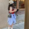 Ins Transfronteiriço Novo Mini Kelly Cor Contraste Bolsa Satchel Familiar Infantil Transversal Acessórios Bolsa de Batom Bolsa Feminina
