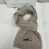 Cachecol de Lã Tricotado para Mulheres Outono e Inverno 2025 Novo Dachshund Cachecol Versátil Lã Quente e à Prova de Frio Xale
