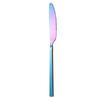 Cuchillo y tenedor de acero inoxidable transfronterizos, cuchara, cuchillo y tenedor para carne con trefilado, estilo de comercio exterior, juego de vajilla de estilo occidental para celebridades de Internet, regalo