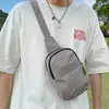 Bolsa Transversal Esportiva Tendência Transfronteiriça, Bolsa de Ombro Moda Verão, Bolsa de Peito Casual, Bolsa para Celular, Bolsa de Peito Leve para Casais