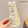 Linda Diadema de Encaje de Lunares de Colores para Niñas Estilo Coreano Ins~Style Adhesivo Mágico Domador de Cabello Rebelde Diadema de Borde Ancho