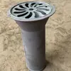 Ferro Fundido Tipo 87 Calha Funil Boca de Sino Soquete de Funil Tubo de Descida Sifão Calha Inserção Interna Saída Reta Ralo de Piso