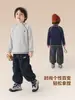 Ropa interior base para niños de Europa del Este, ropa cálida de invierno, nueva ropa para niños, top de invierno para bebé, camiseta de manga larga, estilo moderno
