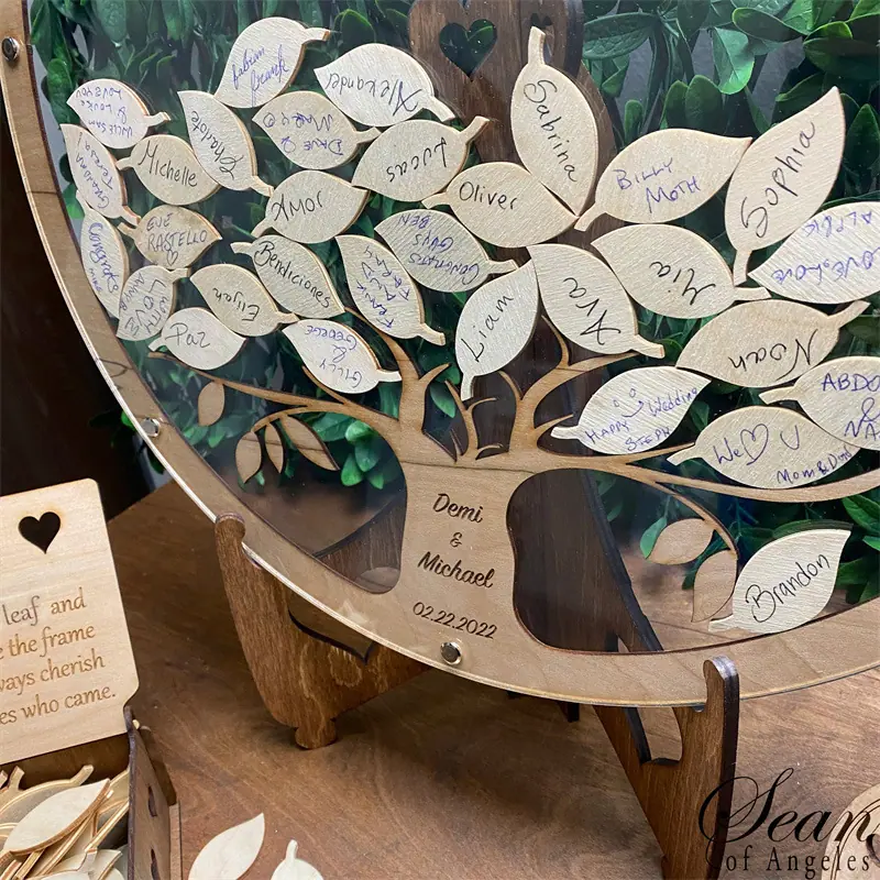 TREE & LEAVES Wedding Gues