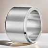 Anillo para Hombre Moderno Que No Se Desvanece Nicho Ins Hip-Hop Personalidad Acero de Titanio Panel Cepillado Mate Dedo Joyería de Acero Inoxidable
