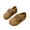 Zapatos Birkenstock que aumentan la altura 5 cm dos usos mujer 2026 otoño nuevo retro slip-on suela blanda versátiles de moda zapatos de vestir