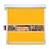 Puertas Rápidas de PVC Personalizadas, Cortinas Enrollables Rápidas Automáticas de Fábrica, Cortinas Enrollables Eléctricas con Sensor para Talleres de Purificación Libres de Polvo