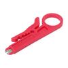 Herramientas de Ferretería Fangbei Cuchillo Pelacables de Alambre Hoja Curva Doble Propósito Cuchillo Amarillo Pequeño Cuchillo Pelacables de Red Aislado Modelo Portátil